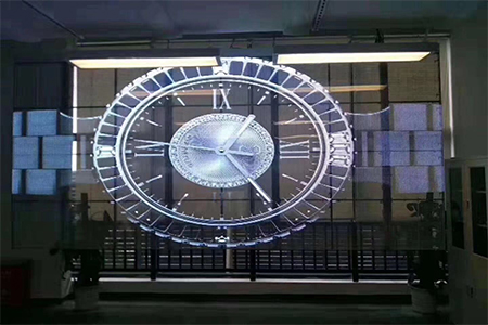 貴陽(yáng)萬(wàn)達廣場(chǎng)led透明屏