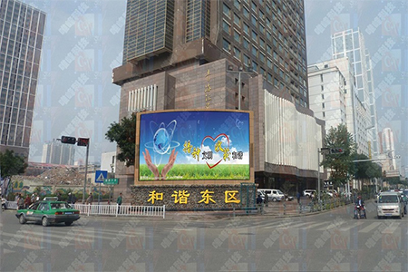 青海西寧戶(hù)外P12全彩led顯示屏